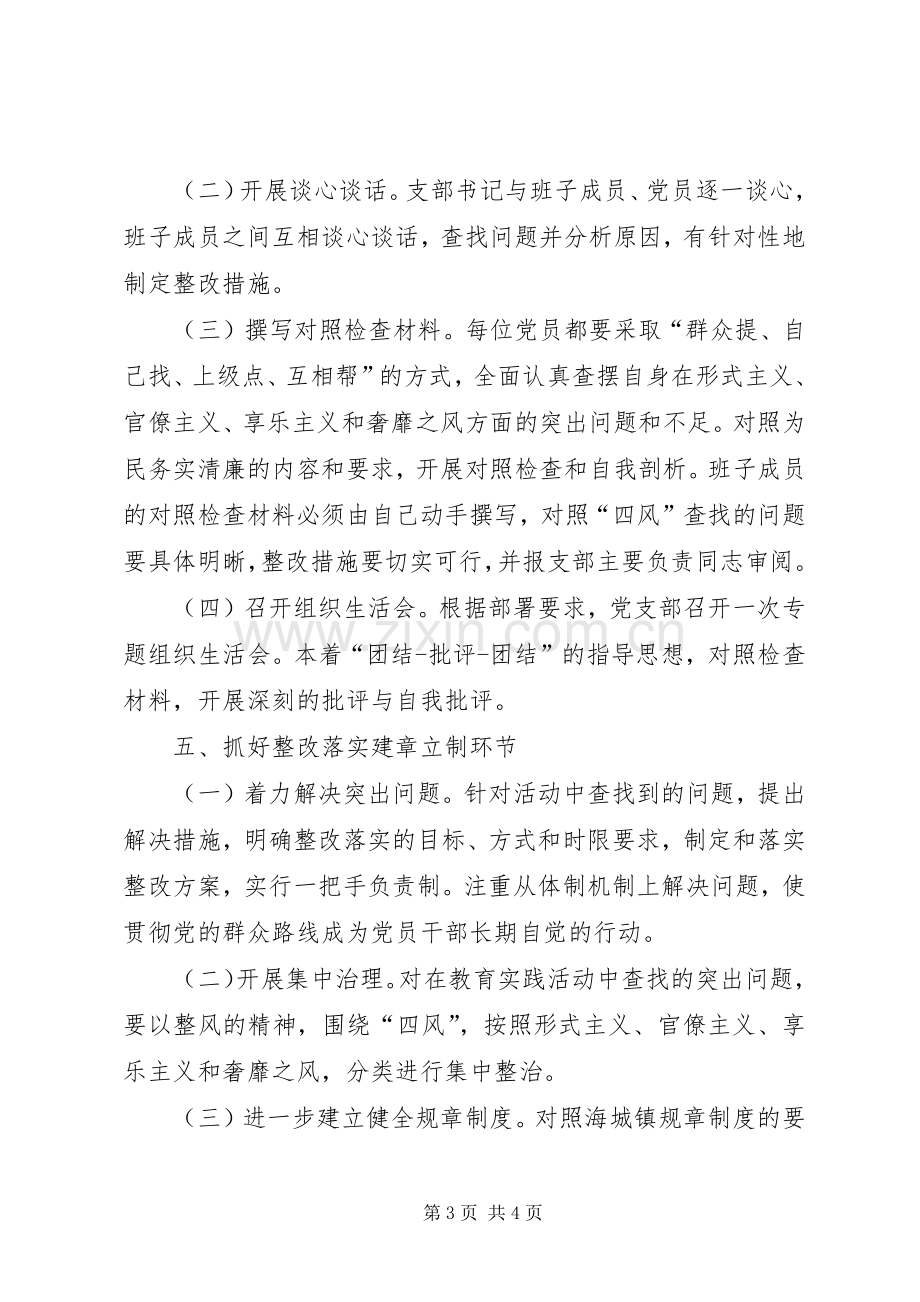 村支部党的群众路线教育实践活动方案.docx_第3页