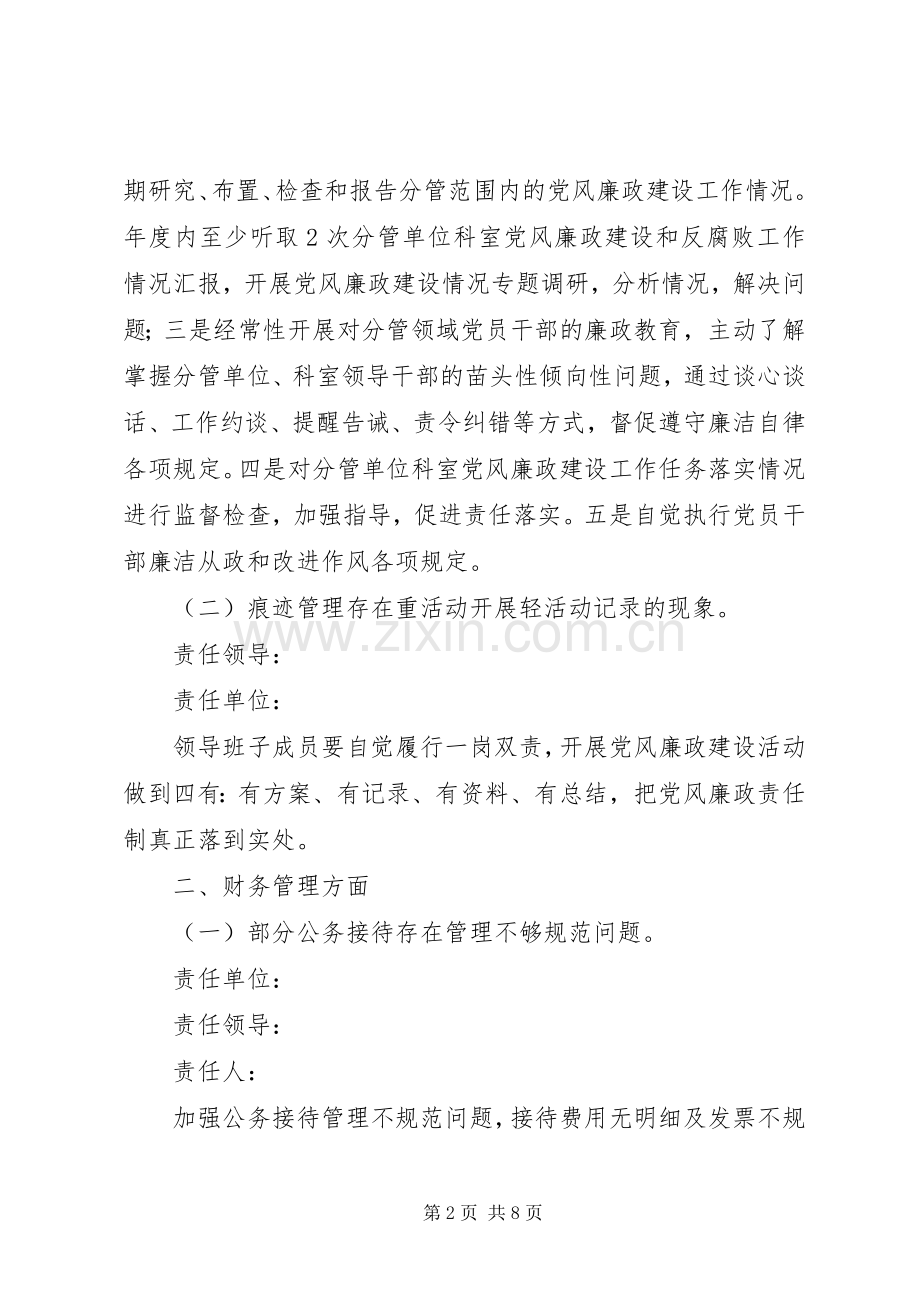 XX年市财政局落实市委巡查组反馈意见的整改实施方案.docx_第2页