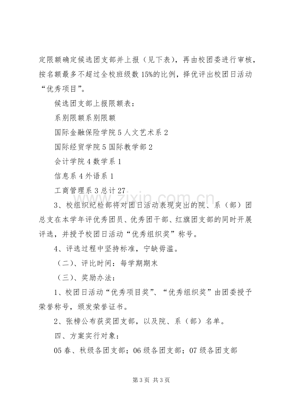 团日活动执行实施方案 .docx_第3页