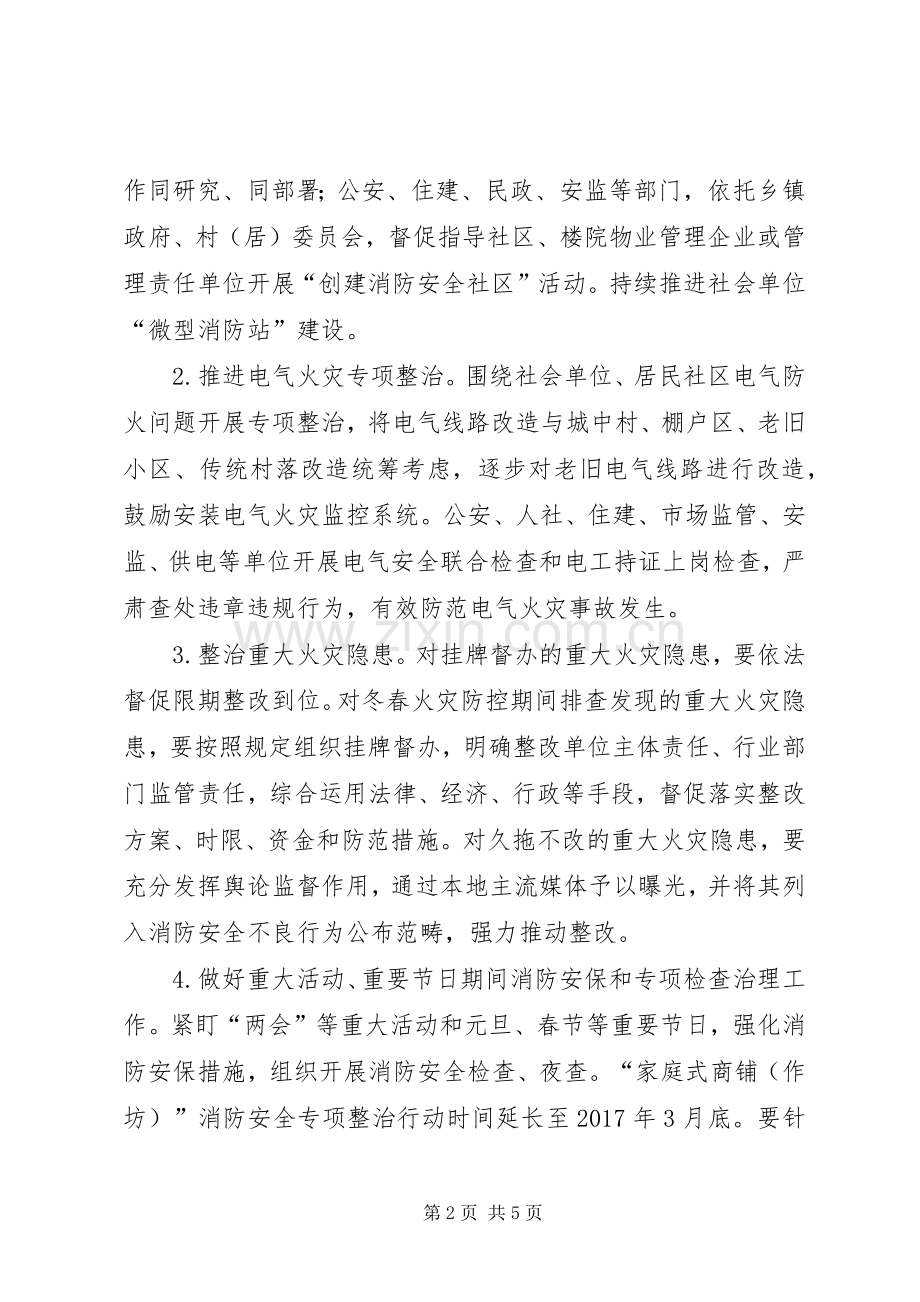 县冬春火灾防控工作实施方案.docx_第2页