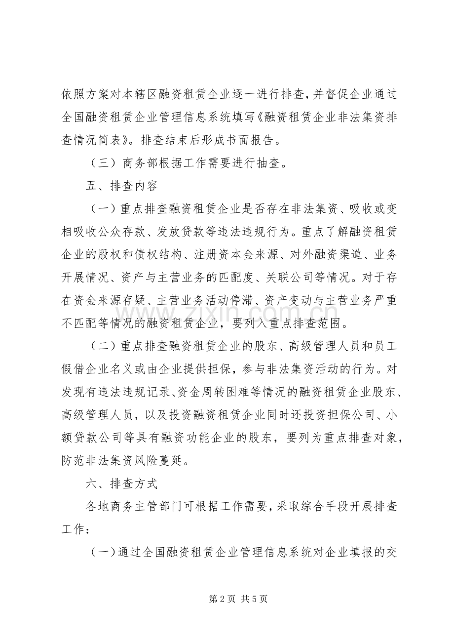 打击非法集资工作实施方案.docx_第2页