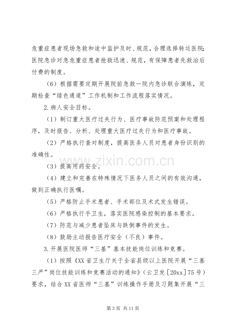 县人民医院医院管理年活动实施方案.docx_第3页