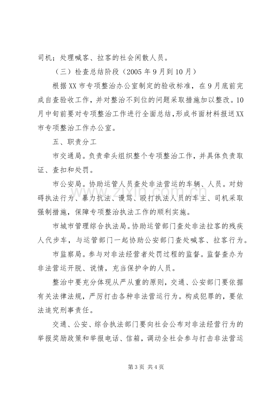 道路运输市场非法营运行为专项整治工作方案.docx_第3页