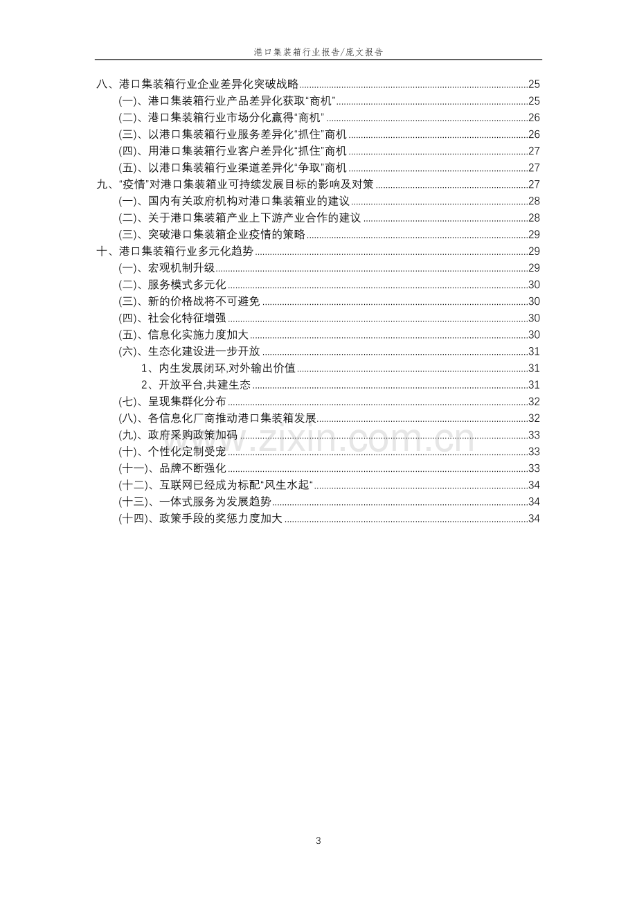 2023年港口集装箱行业分析报告及未来五至十年行业发展报告.doc_第3页