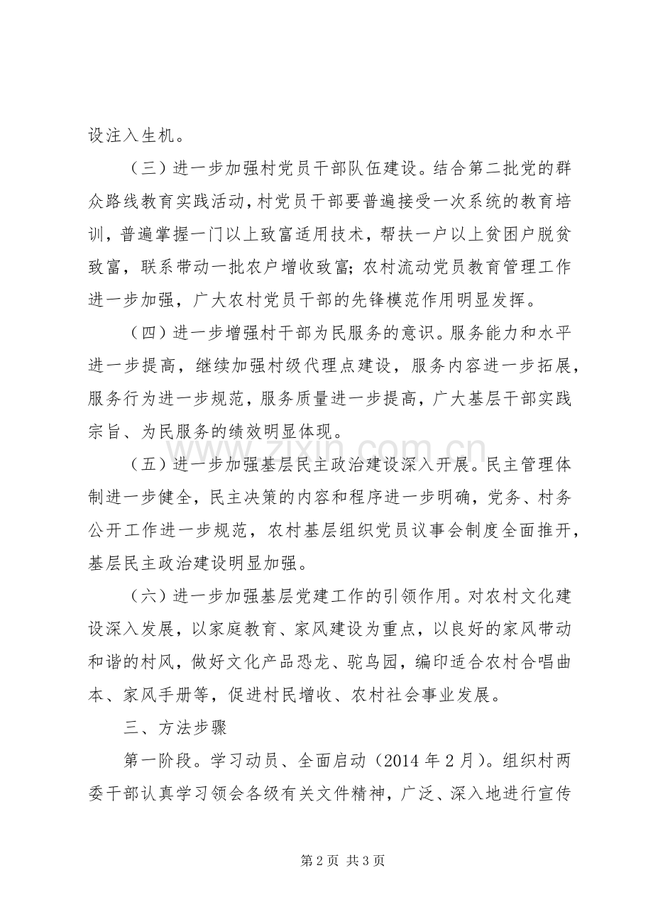 农村基层组织建设方案.docx_第2页