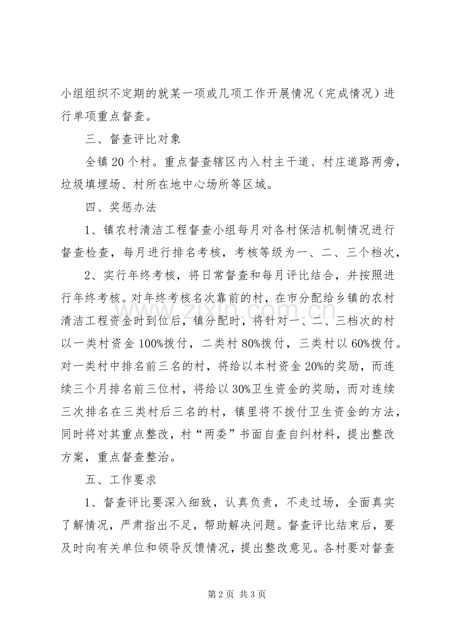 乡村清洁工程考核实施方案.docx_第2页