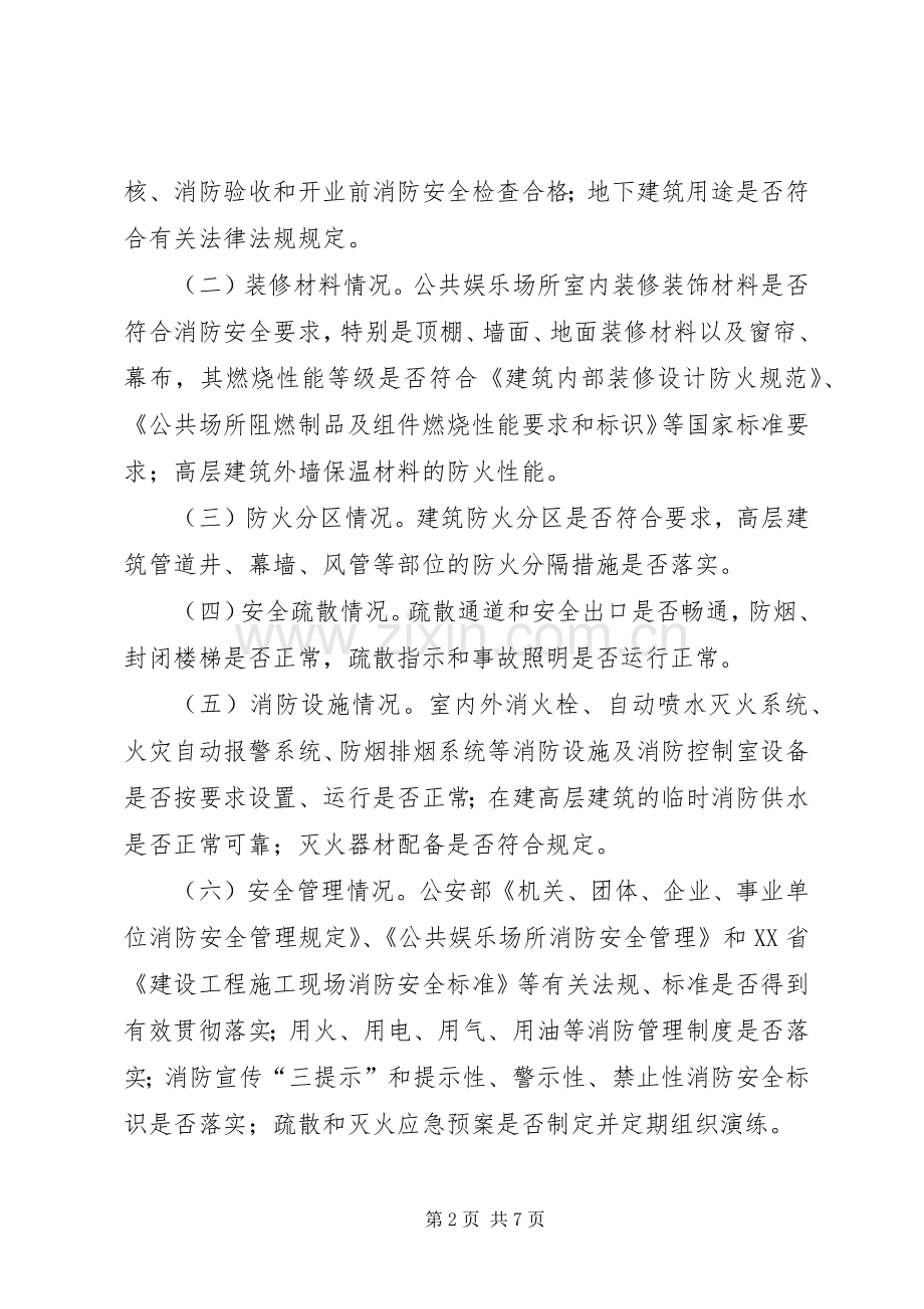 建筑消防安全专项整治实施方案.docx_第2页