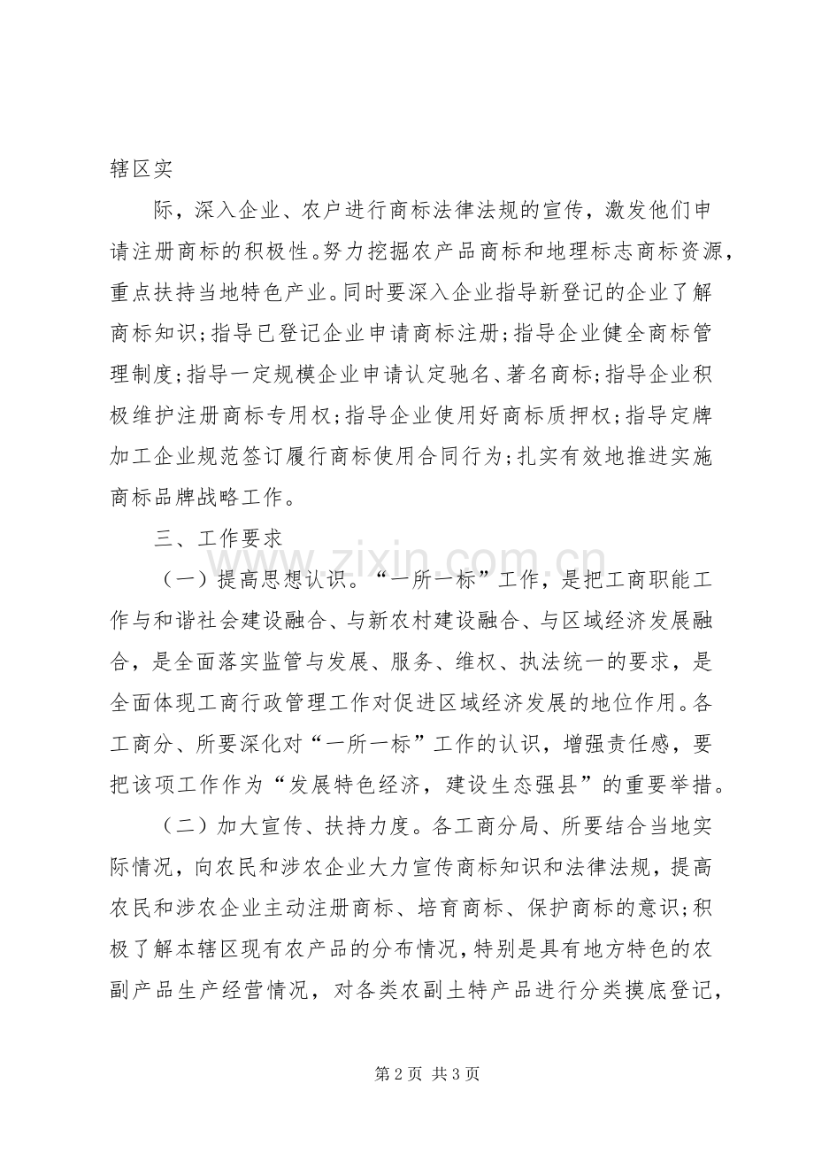 工商局推进商标战略工作方案.docx_第2页