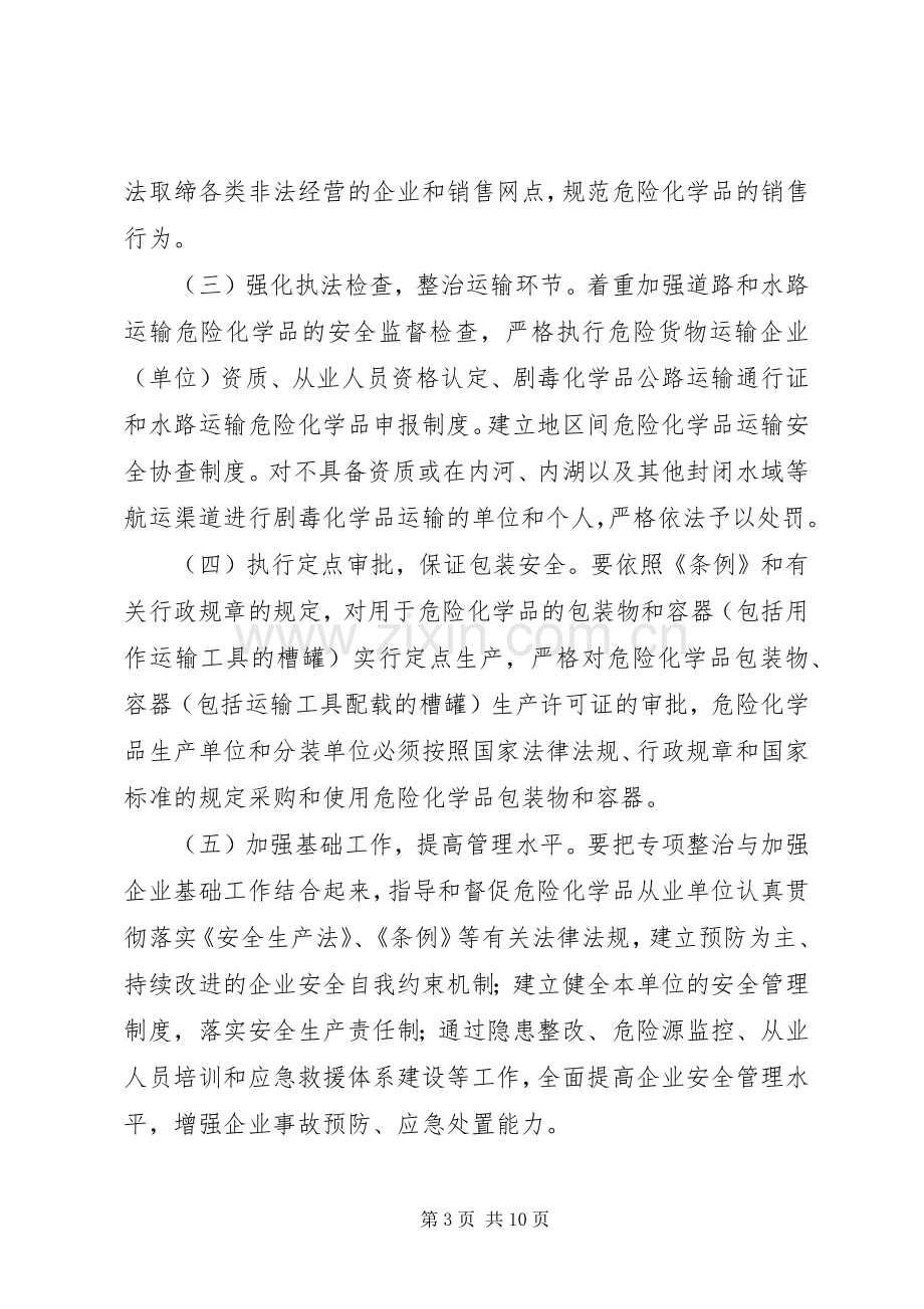 深化危险化学品安全专项整治工作实施方案.docx_第3页