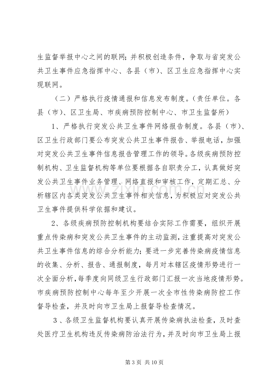 市卫生局应急处理实施方案.docx_第3页