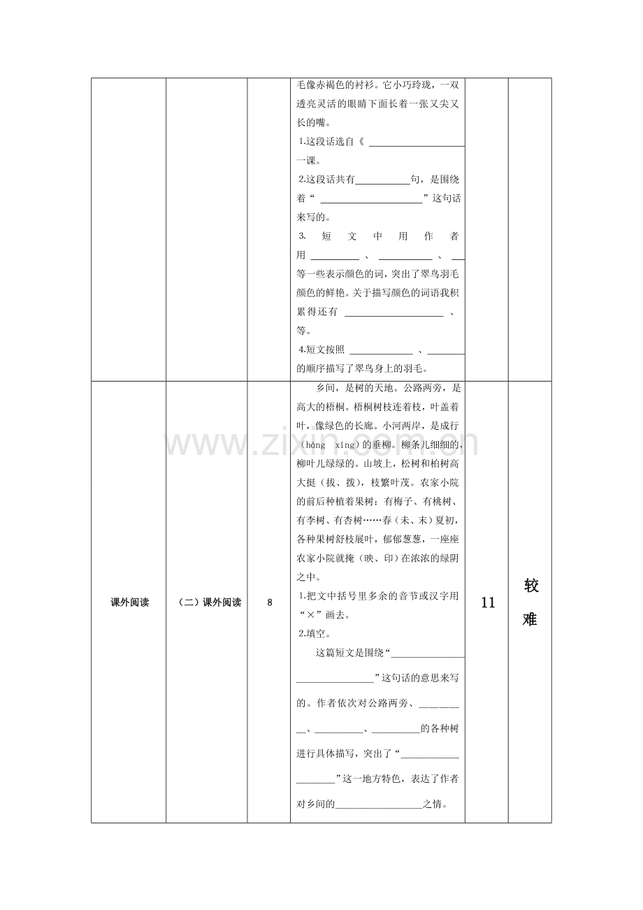 三年级下册语文期末试题.doc_第3页