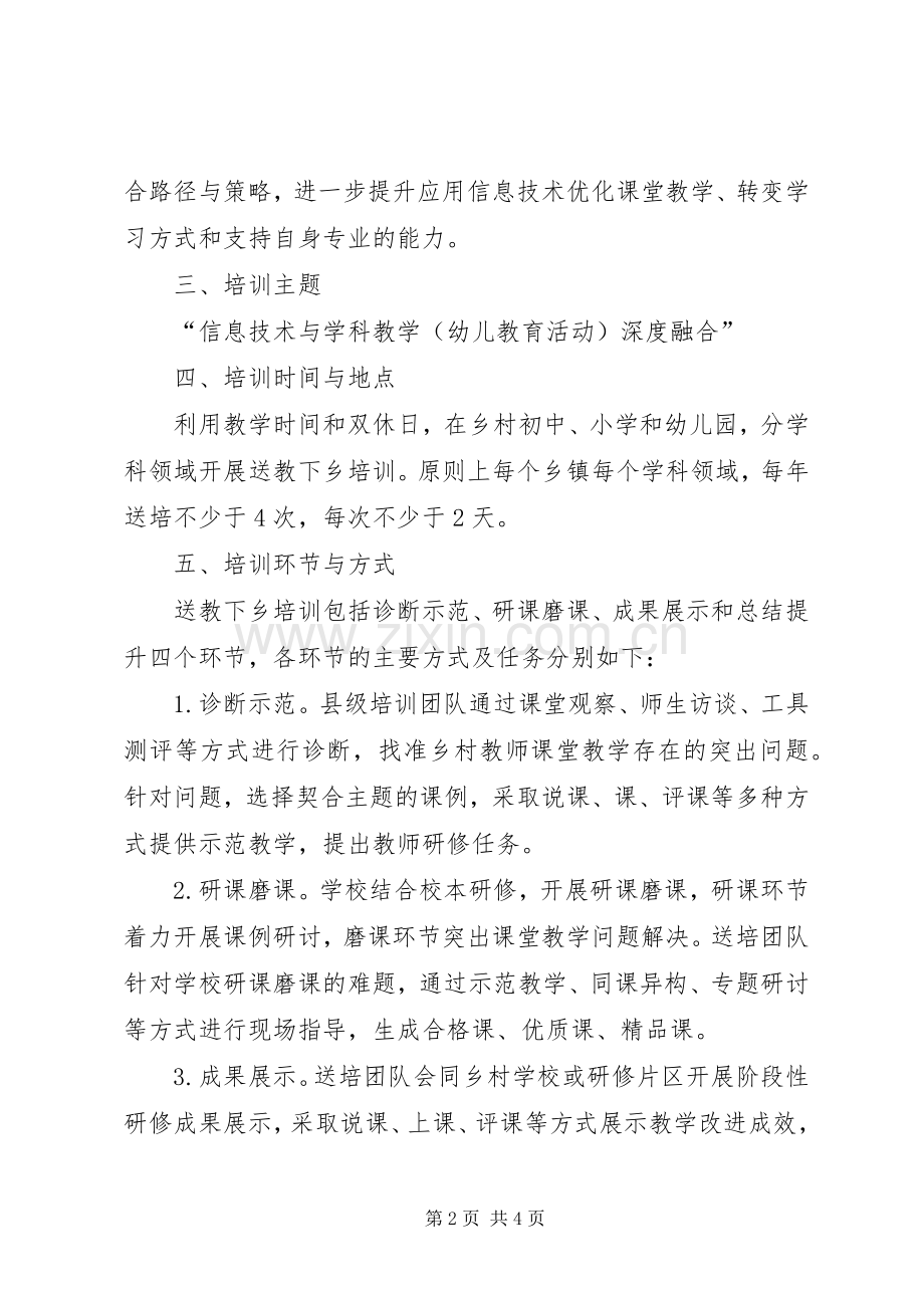 县送教下乡培训项目方案.docx_第2页