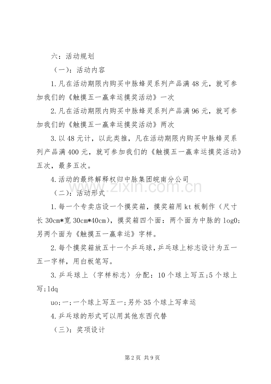 药品促销实施方案范文.docx_第2页