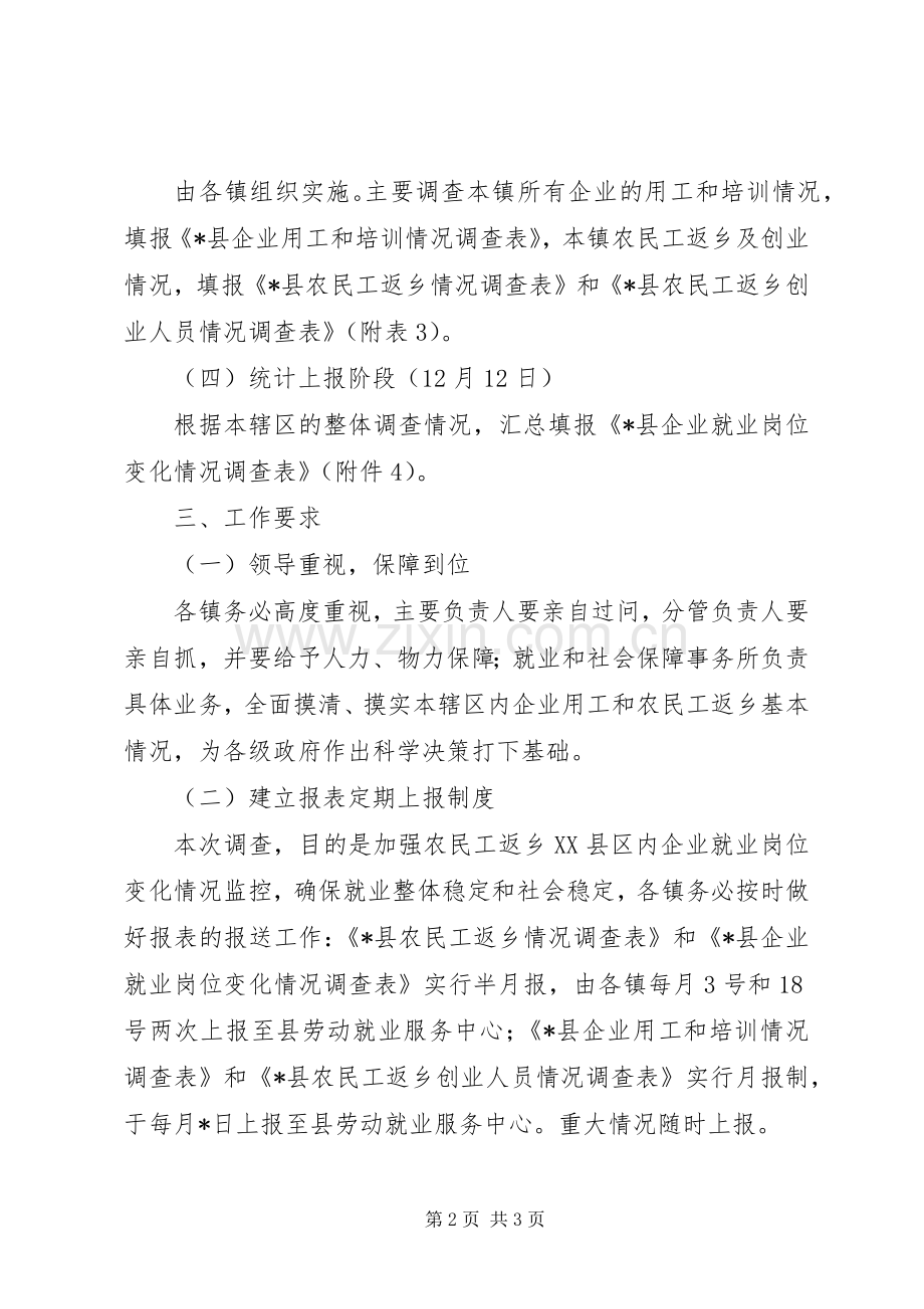 企业就业调查工作方案.docx_第2页