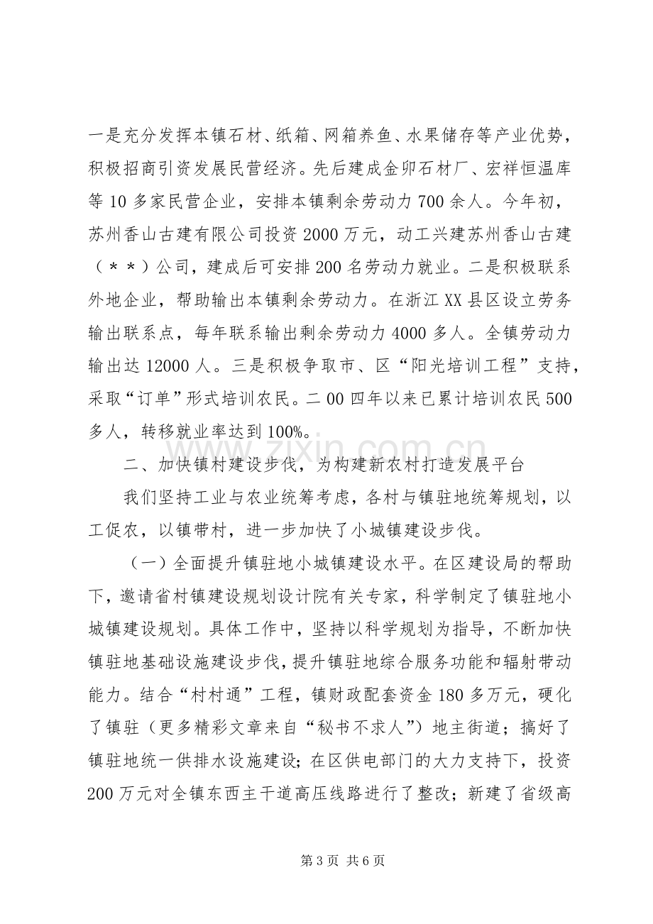 新农村建设会议发言稿 (2).docx_第3页