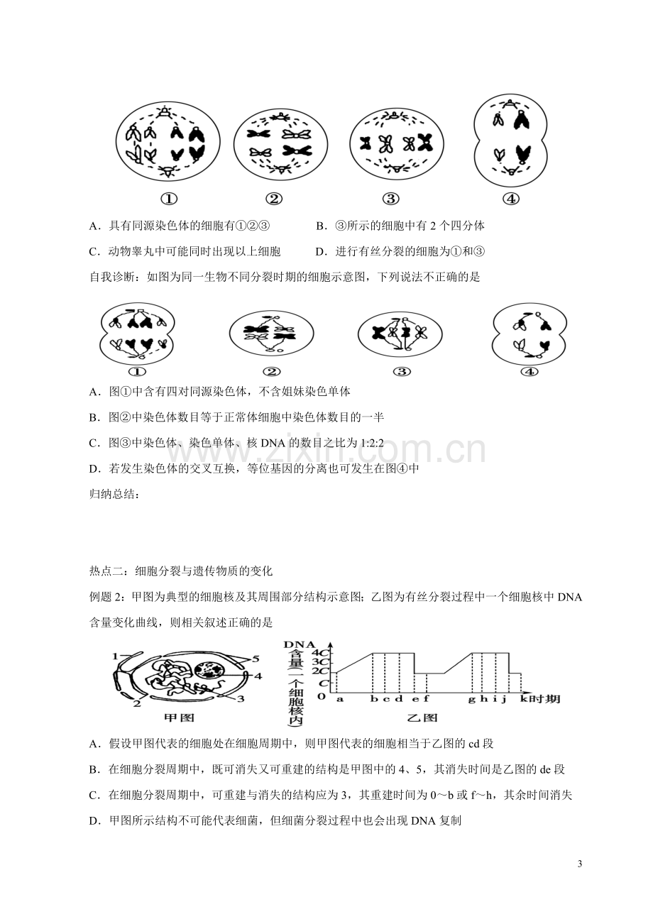 长沙县高三生物研讨会细胞增殖小专题教学设计(教案).doc_第3页