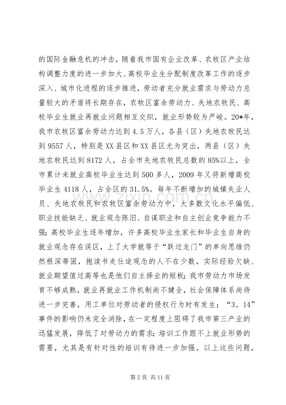 就业工作会议发言（市）.docx_第2页