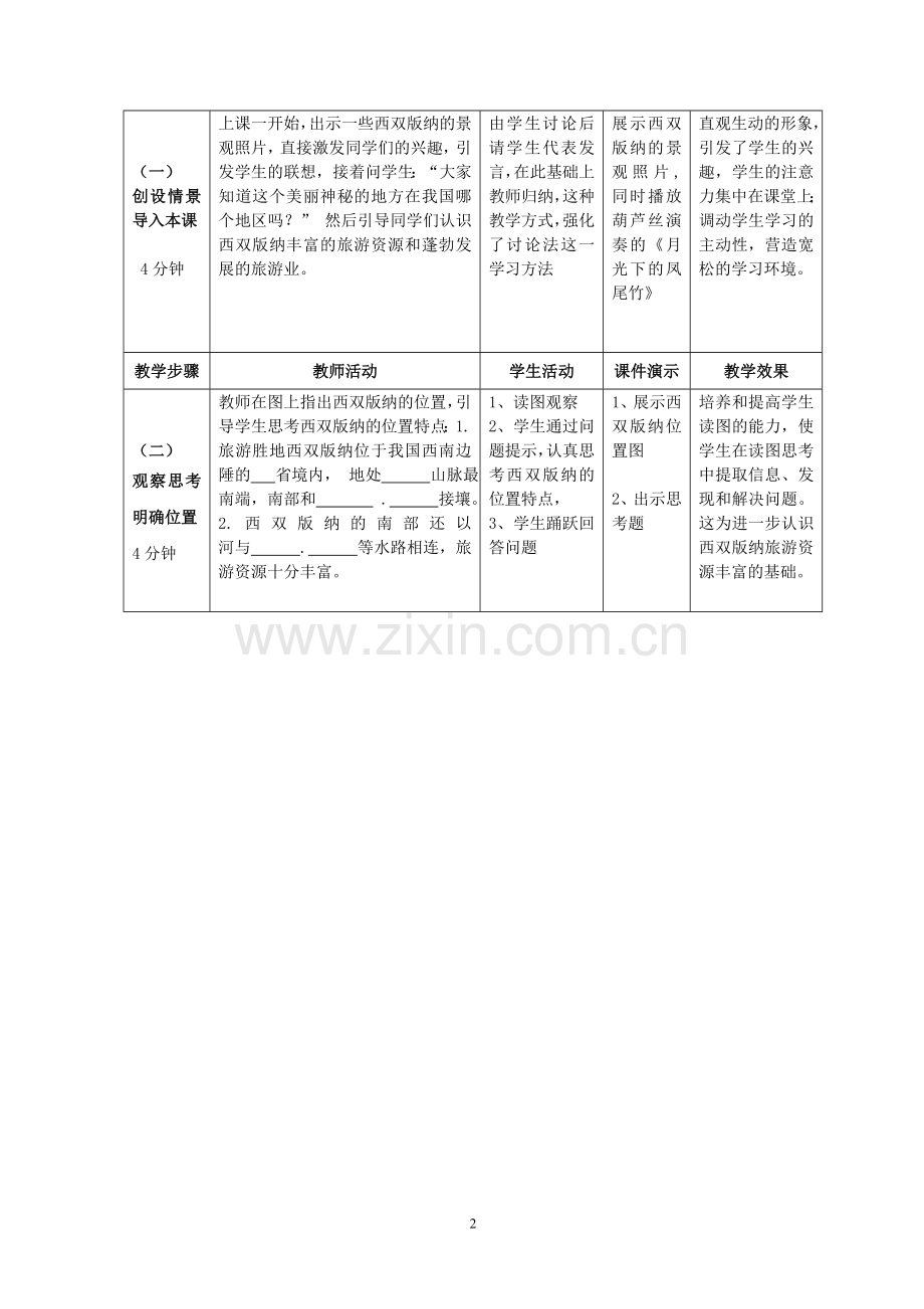 西双版纳教学案例.doc_第2页