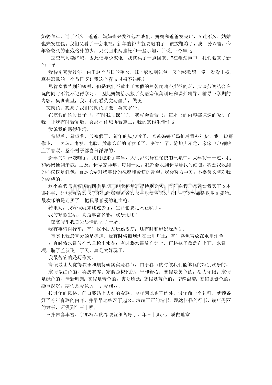 寒假里的我作文500字.doc_第3页