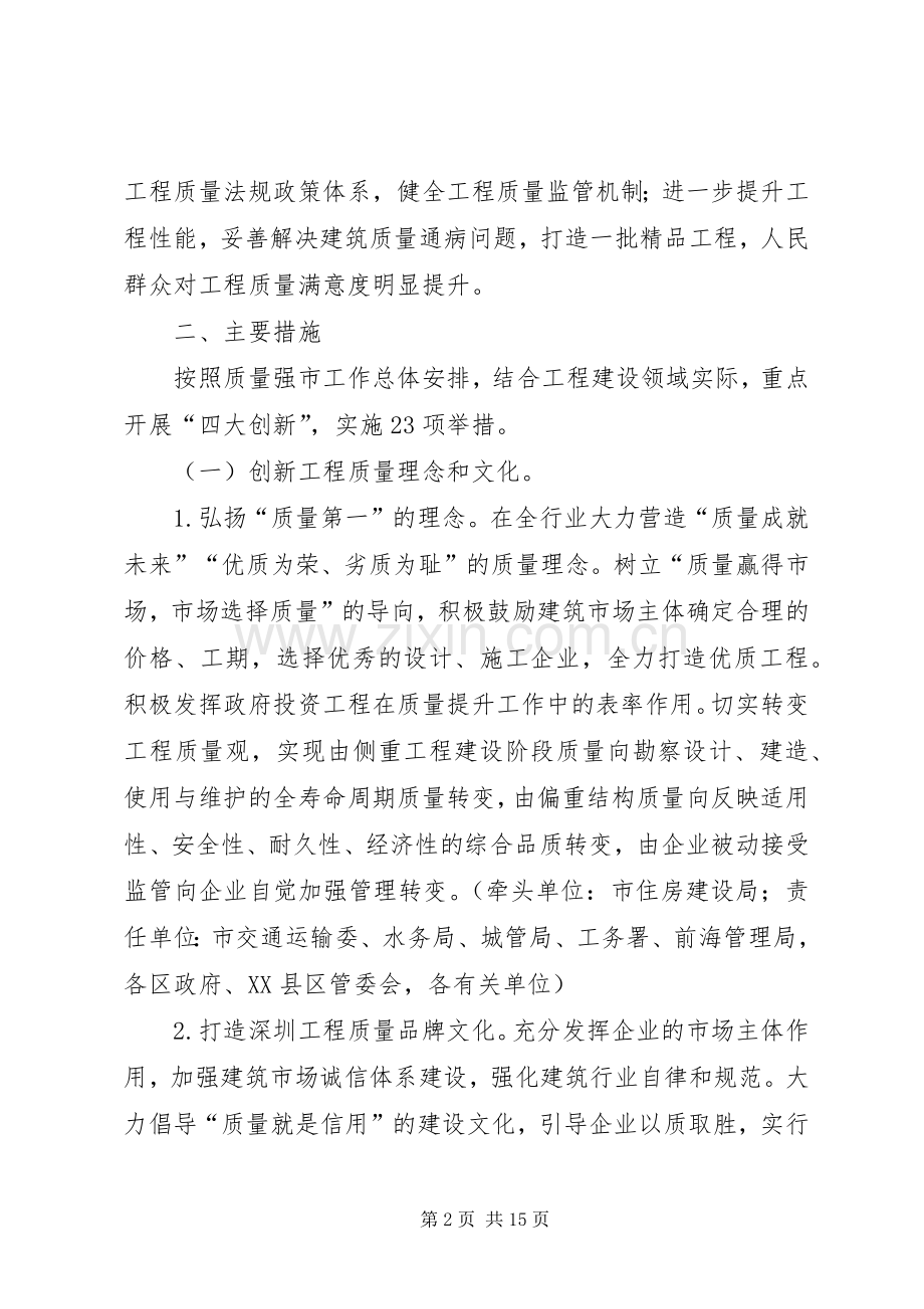 XX市建设工程质量提升行动实施方案(20XX年—XX年) (3).docx_第2页