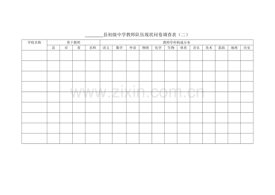 中小学教师继续教育问卷调查.doc_第2页