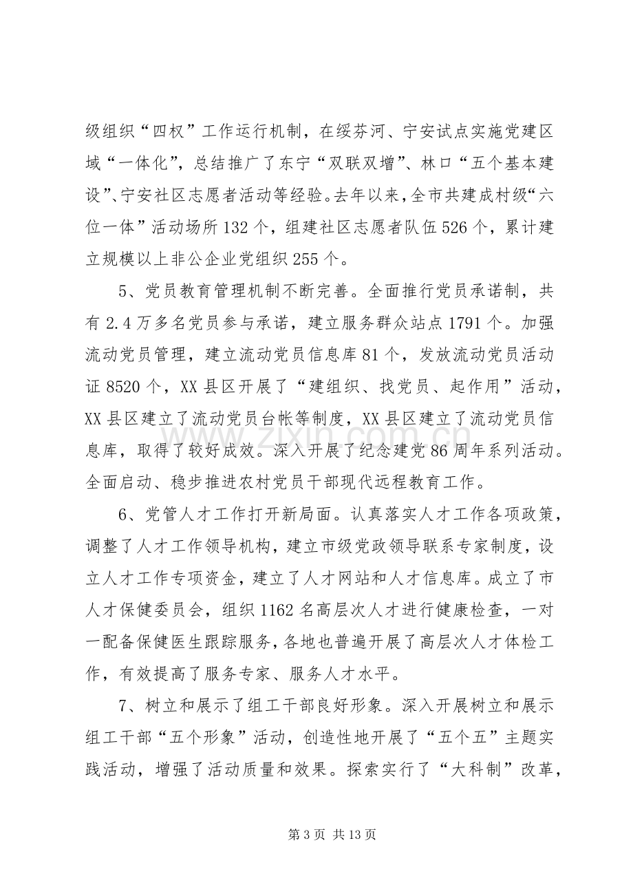 市党建组织工作会议上的讲话.docx_第3页