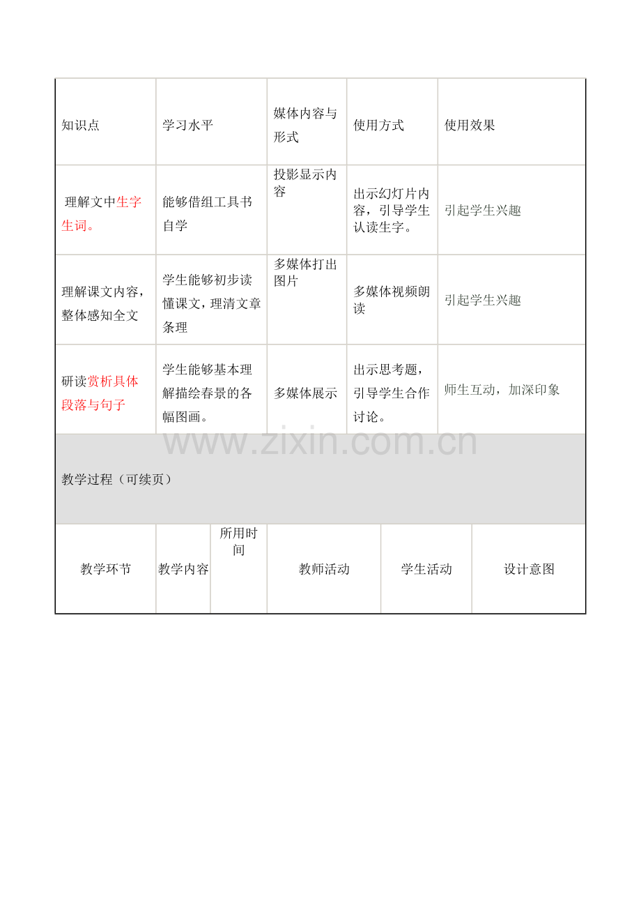 《春》教学设计表.doc_第3页