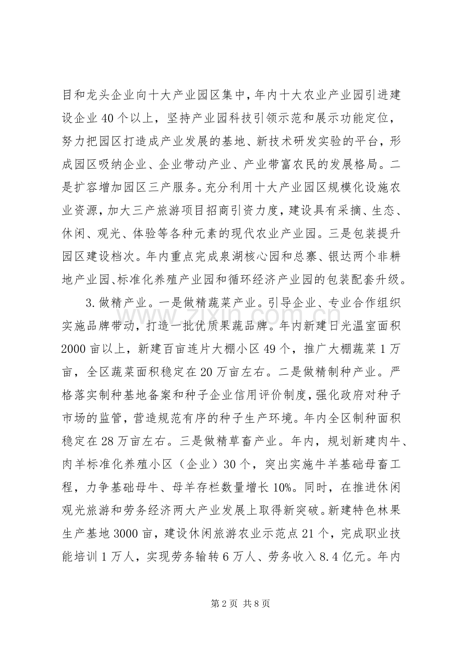 在全市“三农”工作座谈会上的发言稿 (2).docx_第2页