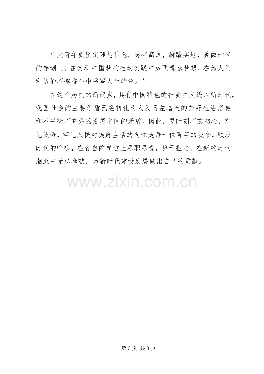 学习十九大报告心得体会(发言稿).docx_第3页