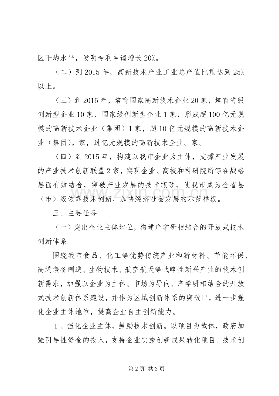 市技术创新工程方案 .docx_第2页