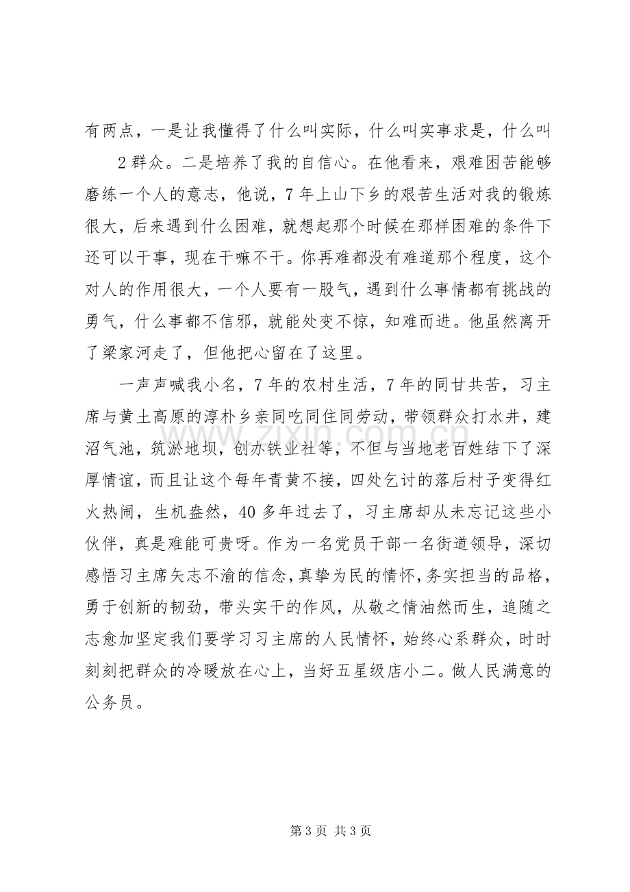 中心组学习研讨《梁家河》发言材料 (2).docx_第3页