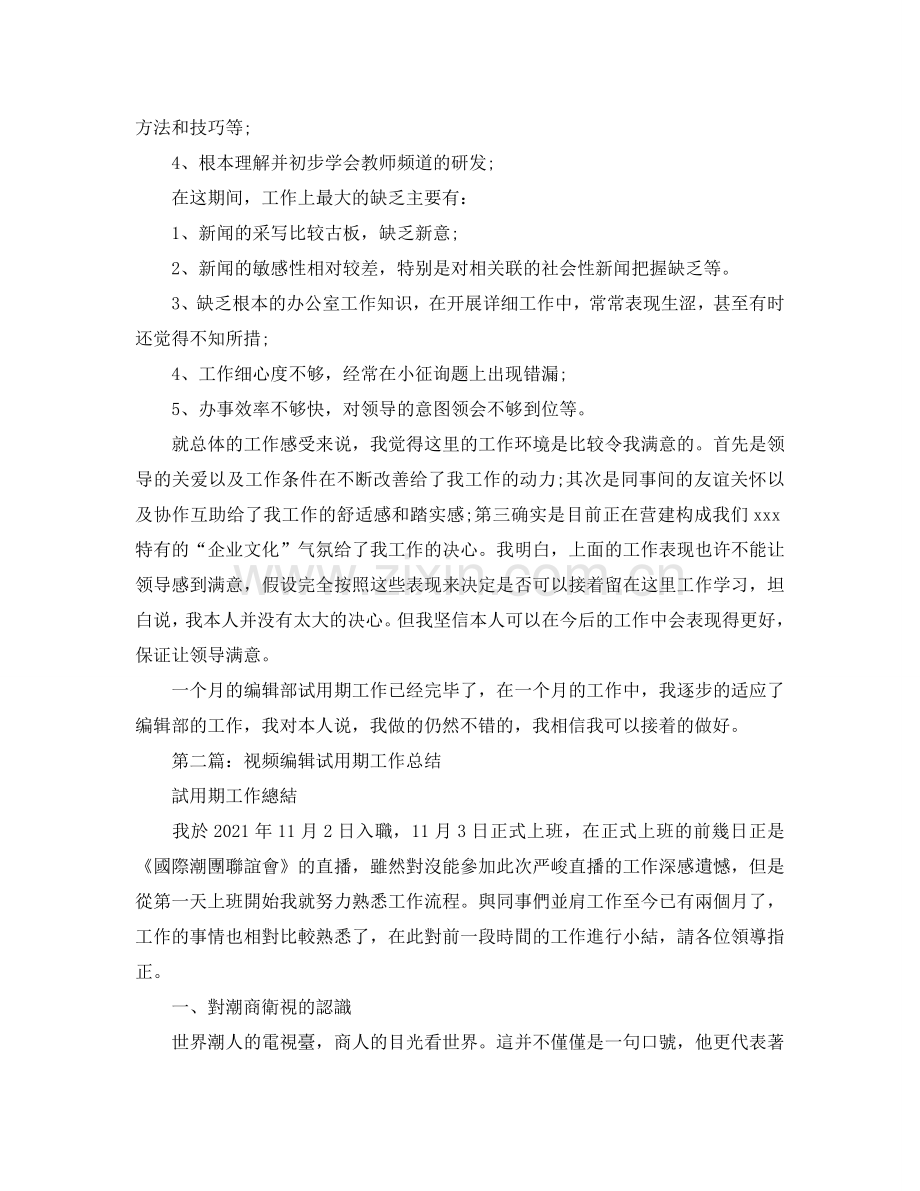 编辑试用期工作参考总结（通用）.doc_第2页