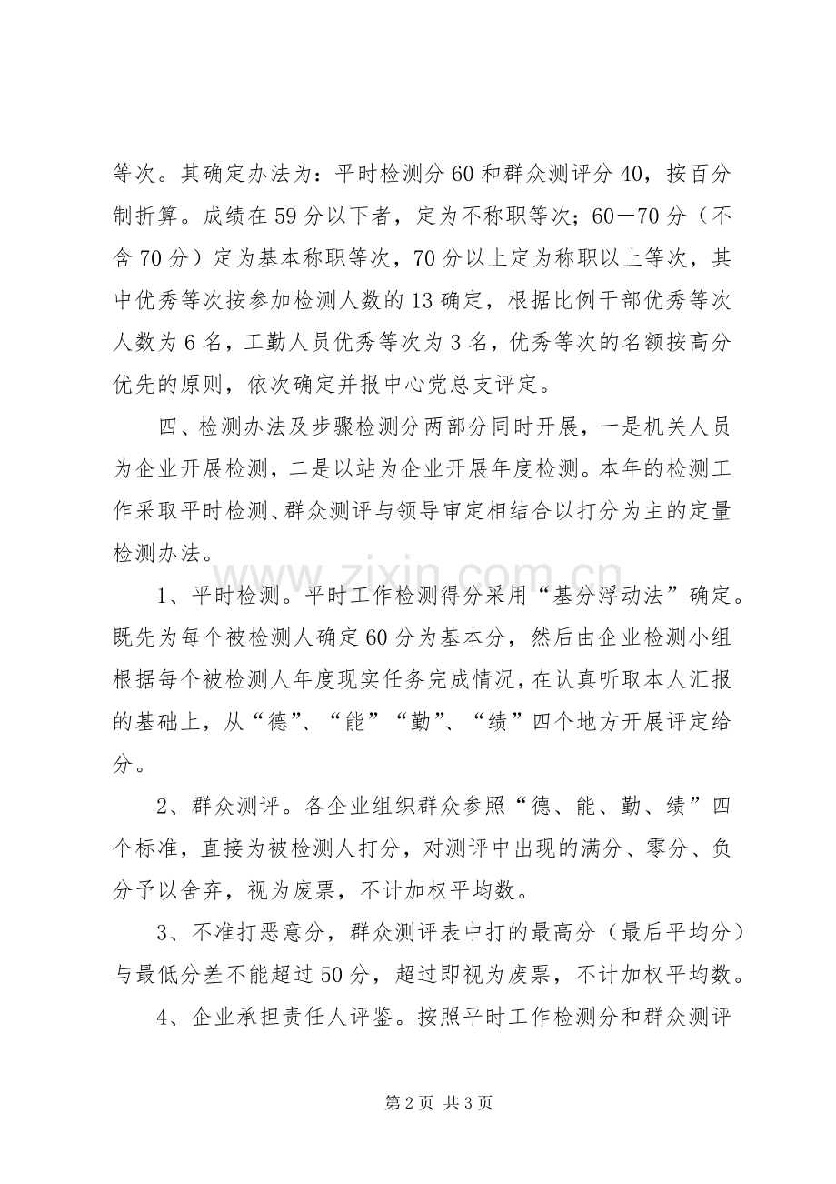 市场开发服务中心人员评核实施方案 .docx_第2页