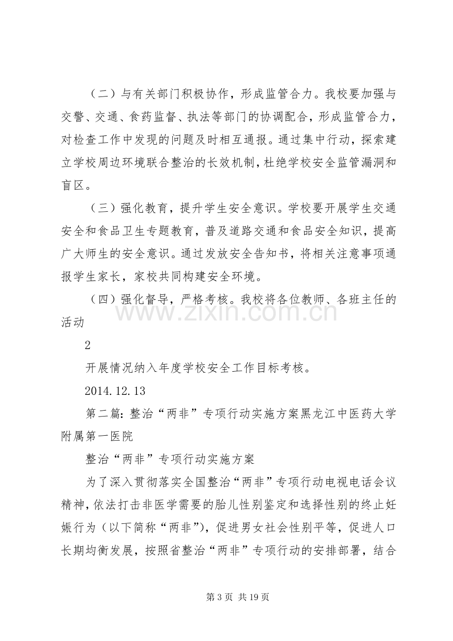 两项专项整治行动实施方案5篇.docx_第3页