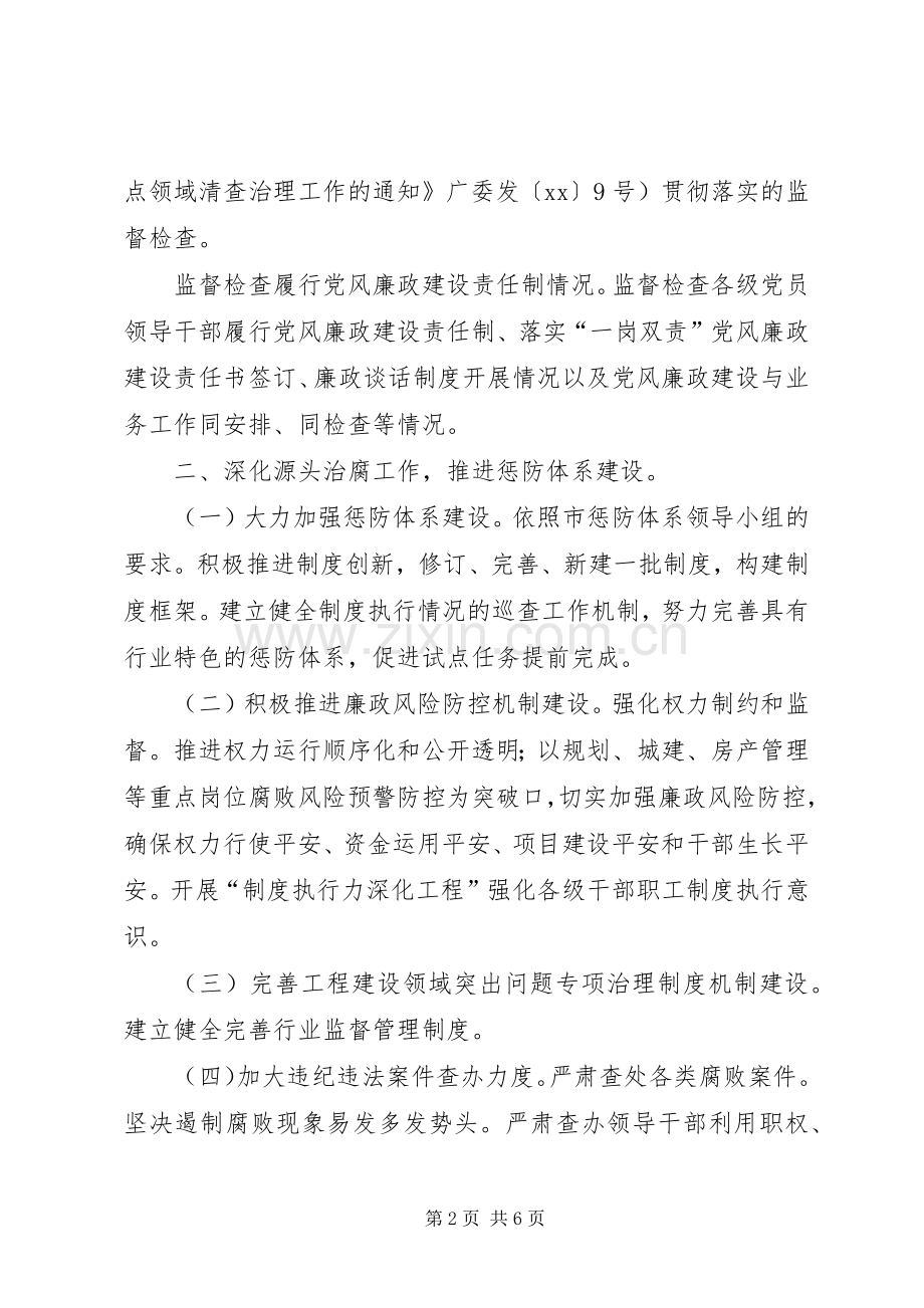 住建系统纪检监察指导应急预案 .docx_第2页