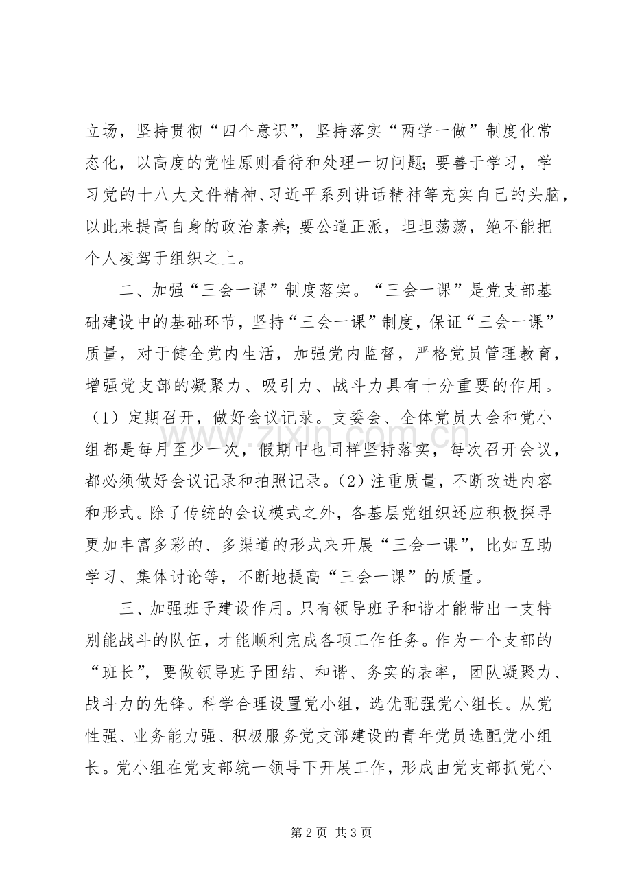 党支部经验交流材料[党支部书记工作经验交流发言].docx_第2页