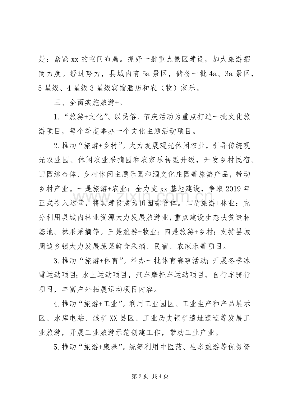 在旅游大会分组讨论会议上的发言材料致辞.docx_第2页