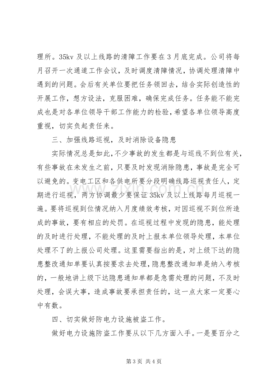 在电网建设暨电力设施保护工作会议上的讲话.docx_第3页