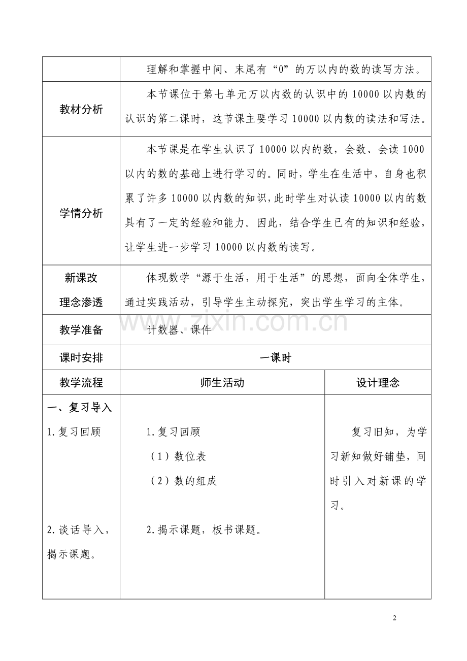 小学数学人教2011课标版二年级10000以内数的读法和写法.doc_第2页