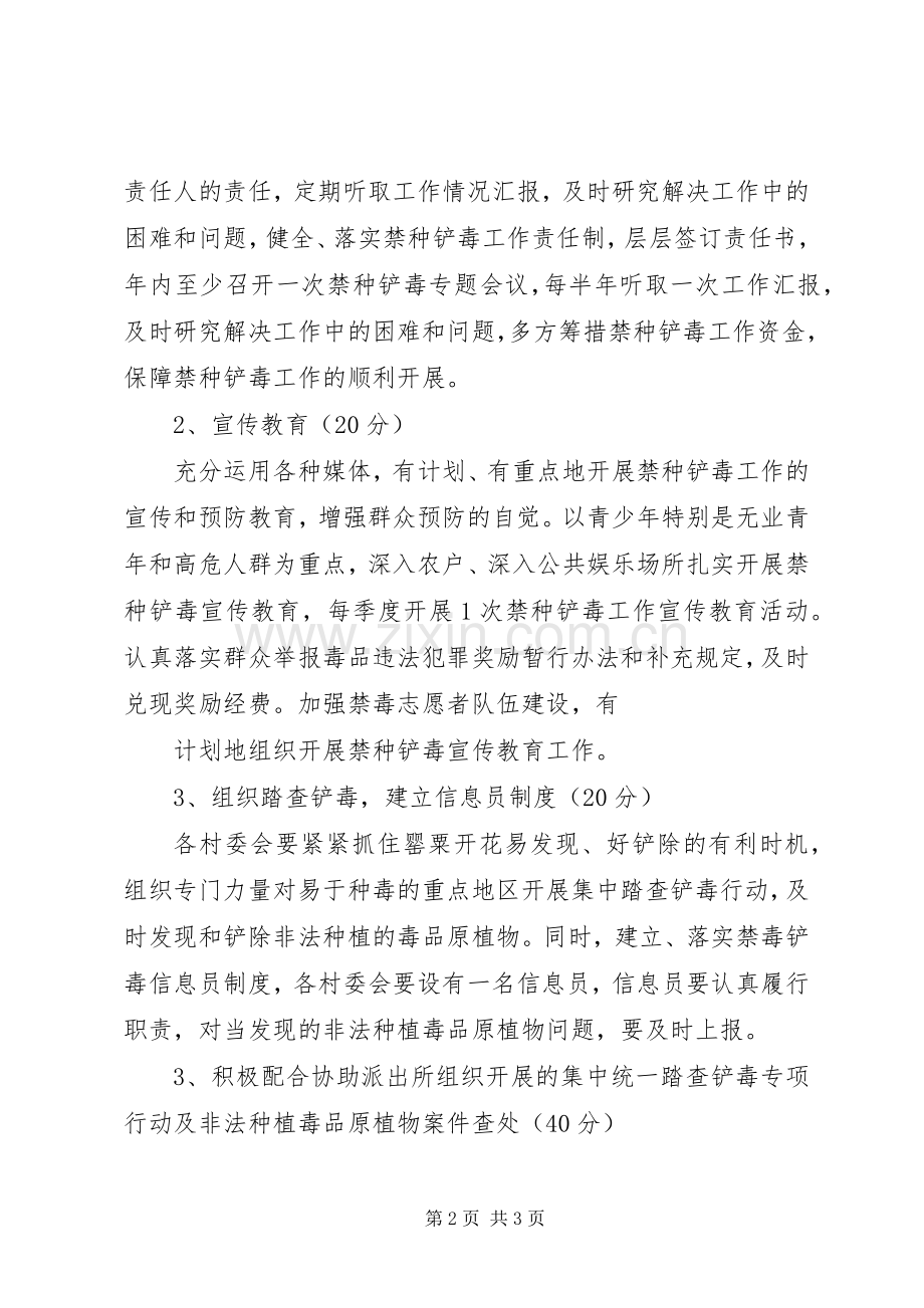 禁种铲毒实施方案5篇 (2).docx_第2页