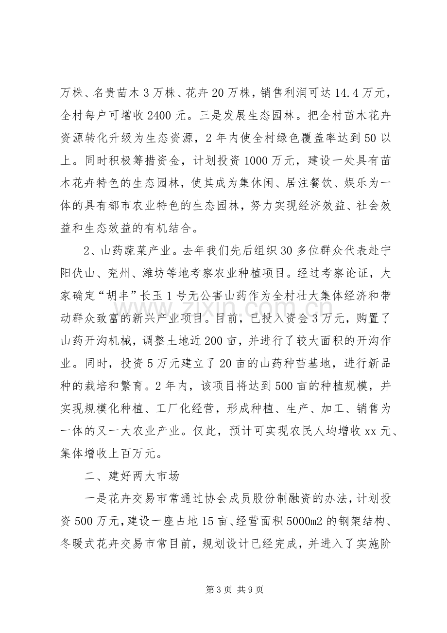 村主任表态发言(多篇).docx_第3页