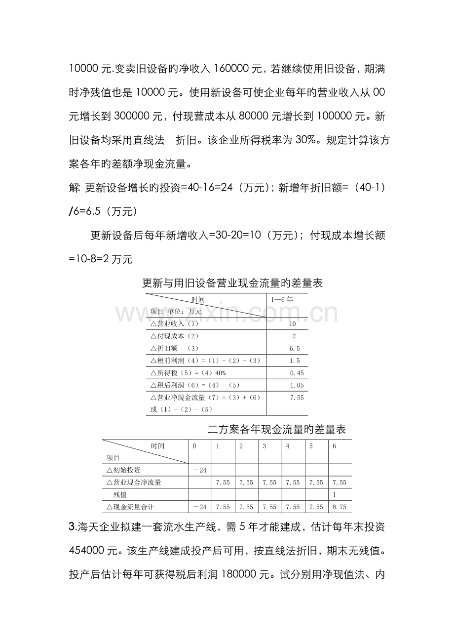 2022年秋电大财务管理作业.doc_第2页