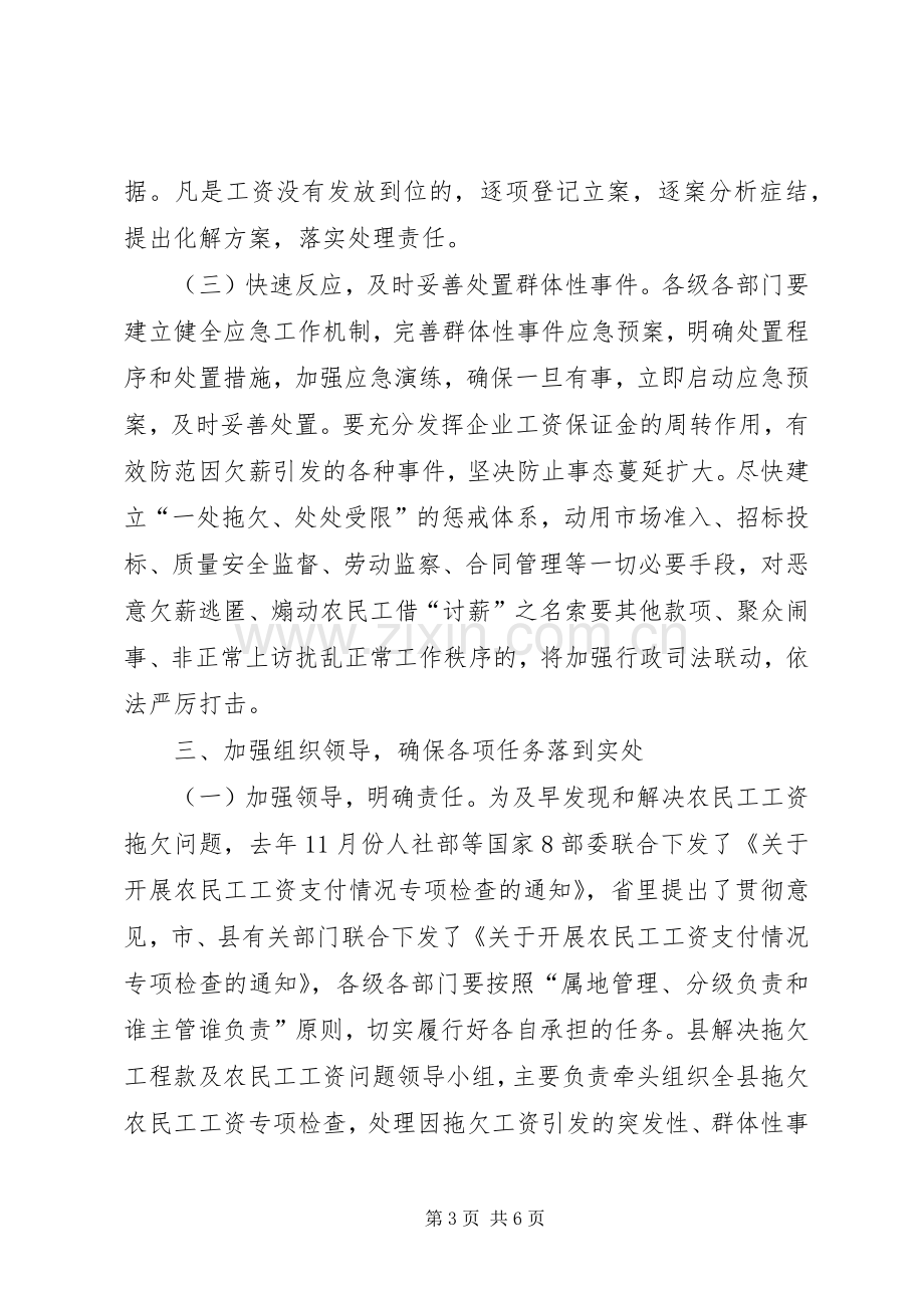 全县春节前保障农民工工资支付工作会议讲话稿.docx_第3页