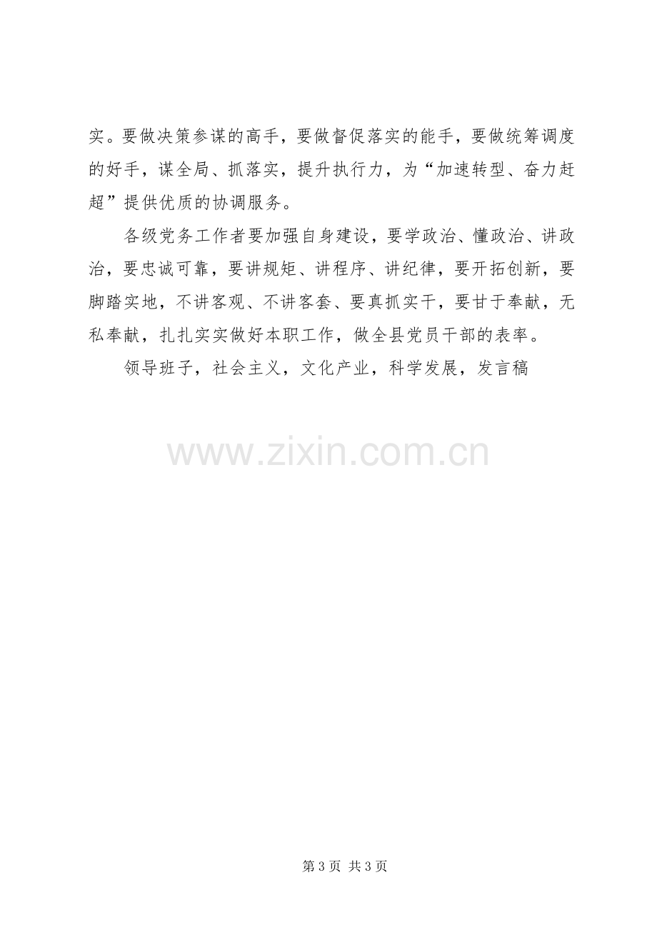 县委副书记XX年党务工作会议发言稿.docx_第3页