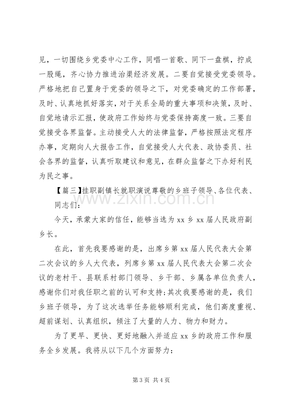 挂职副镇长就职演说稿.docx_第3页