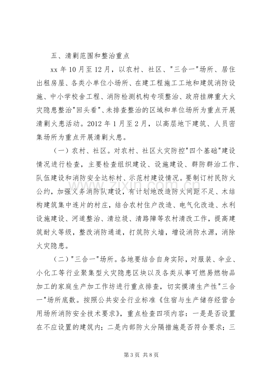 市清剿火患工作实施方案 .docx_第3页