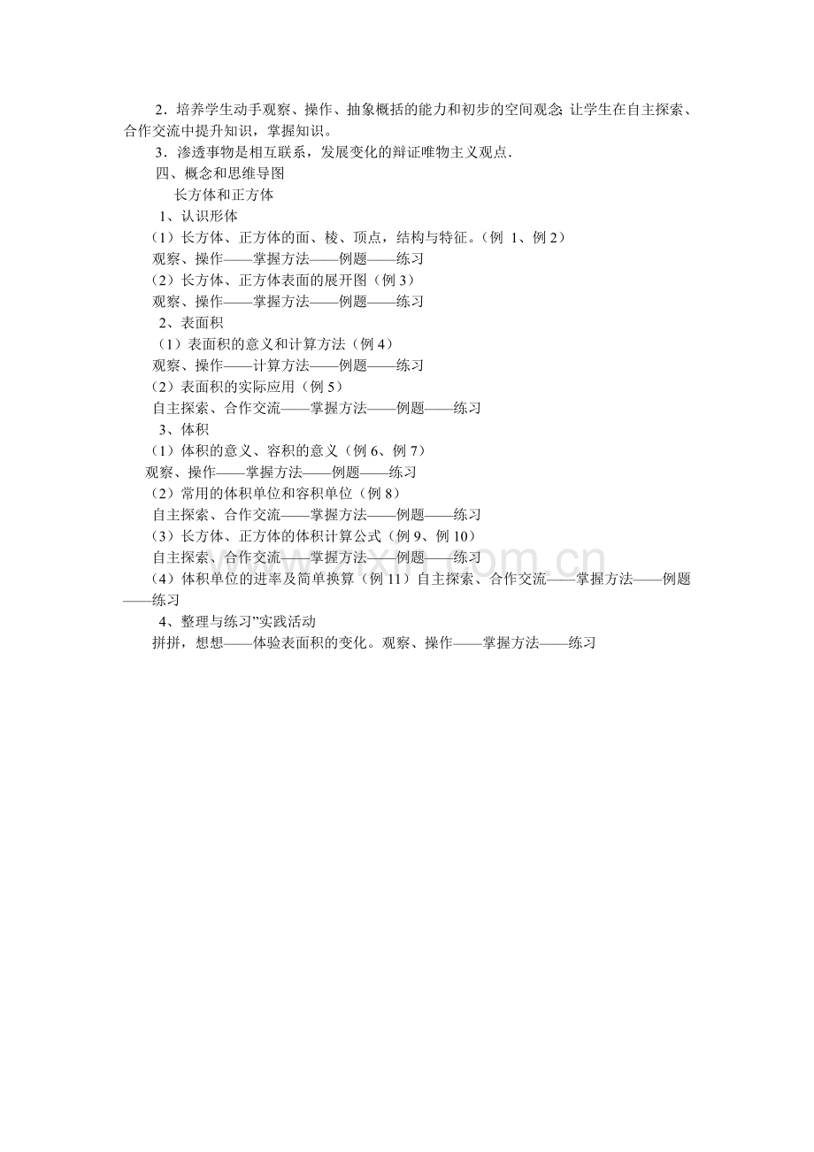 苏教版小学数学六年级上册第二单元知识结构分析.doc_第2页