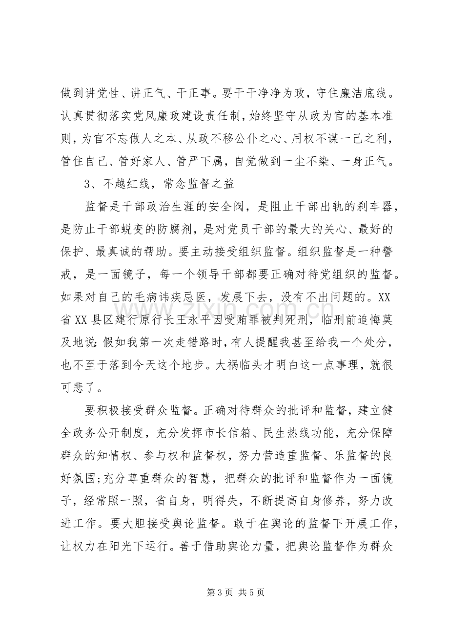 严以律己研讨会发言材料提纲(三篇).docx_第3页