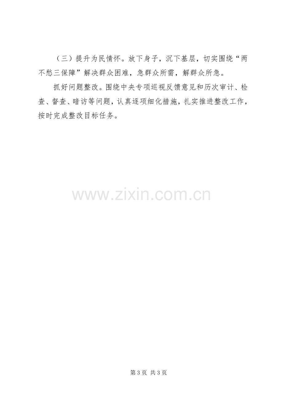 20XX年脱贫攻坚专项巡视问题整理改组织生活会发言材料致辞.docx_第3页