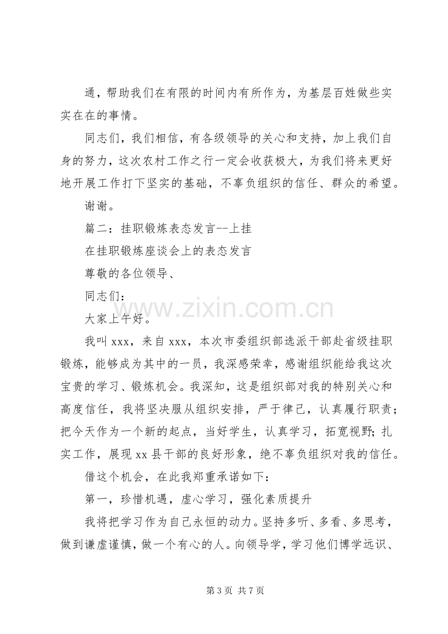 篇一：挂职锻炼表态发言.docx_第3页